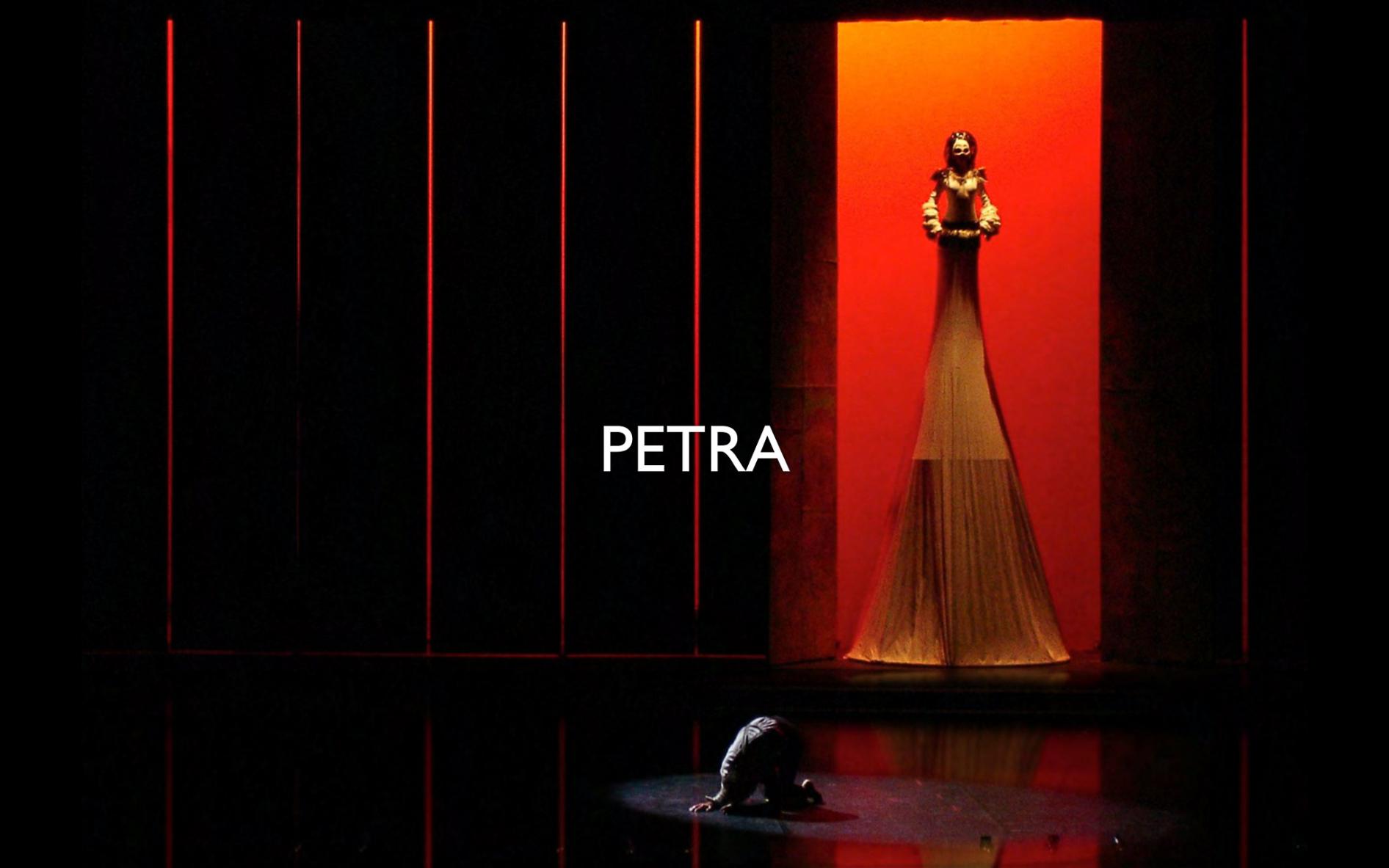 Petra (2004), Strovolos Theatre Festival, Nicosia, Cyprus — set design by Patrick Larsen.