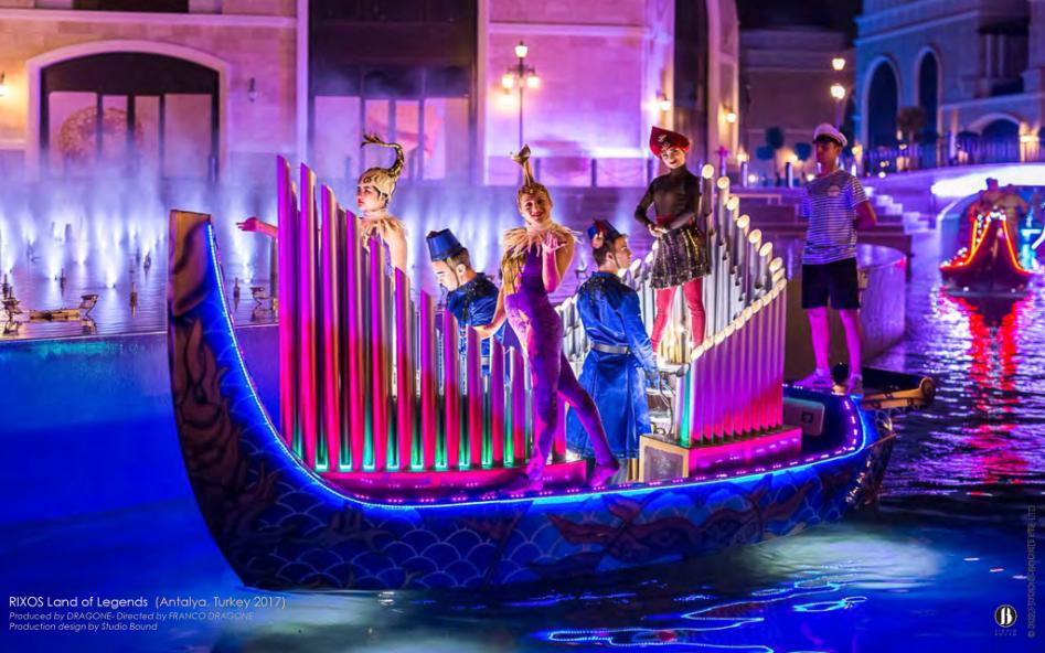 The Land of Legends, Antalya — an integrated theme and water park by Rixos, Emaar and Dragone.