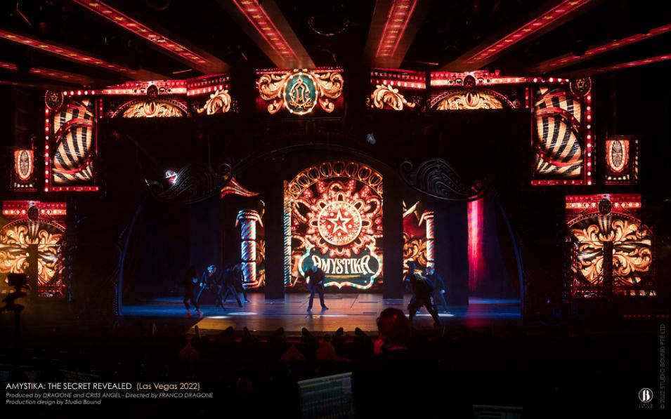 Amystika at the Criss Angel Theater, Planet Hollywood